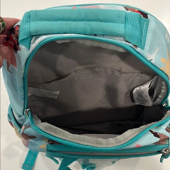 Pottery Barn Kids Blue Backpack with Whimsical Design - Picture 3 of 4